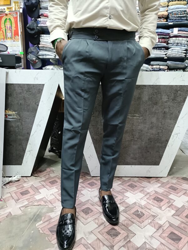 GURKHA PANT - GRAY