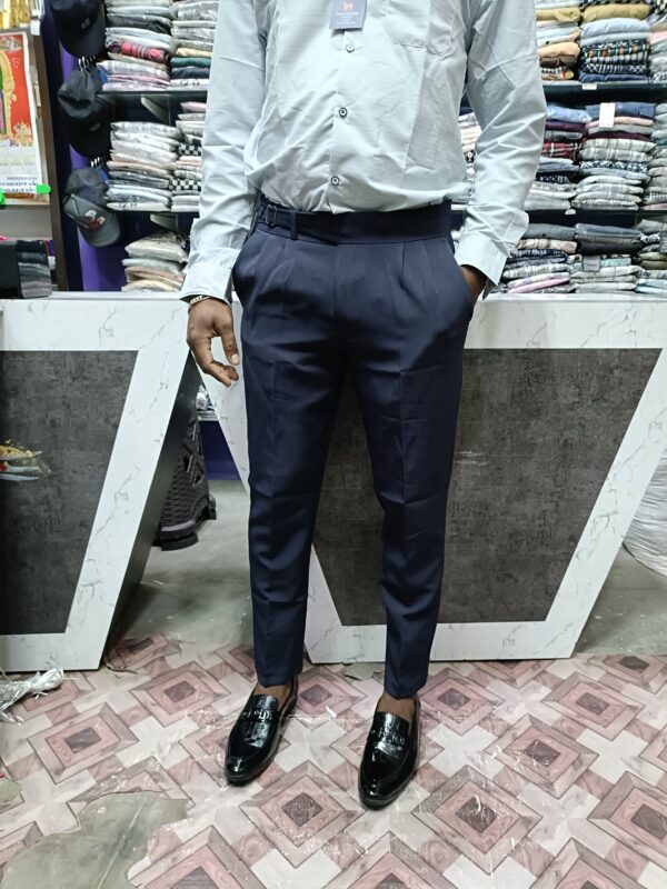 GURKHA PANT - NAVY BLUE