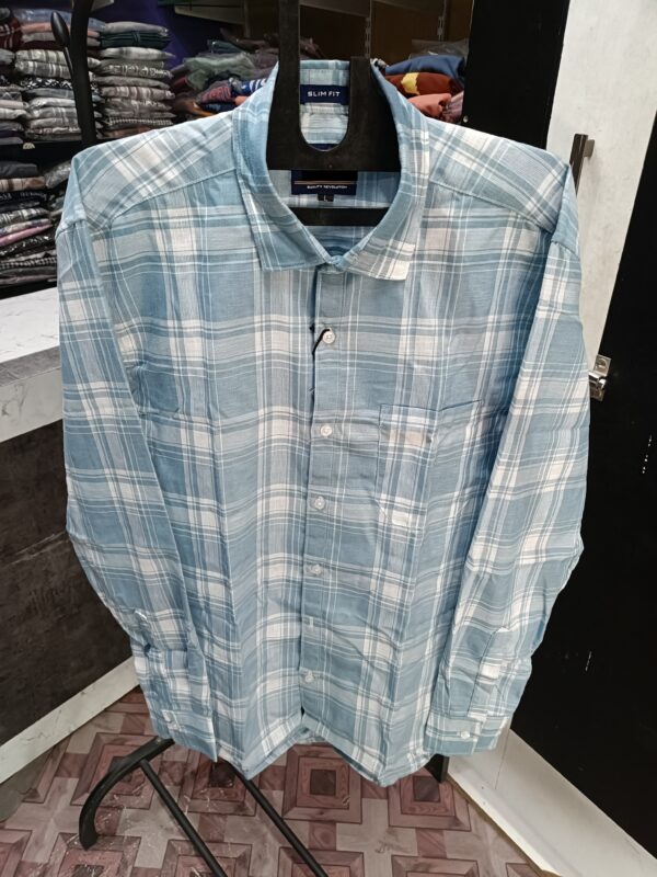 COTTON CHECKED SHIRT