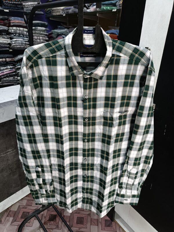 COTTON CHECKED SHIRT