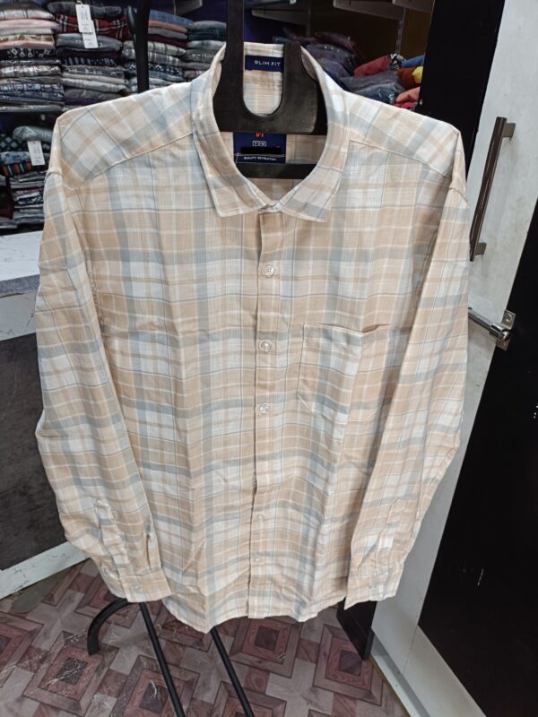 COTTON CHECKED SHIRT