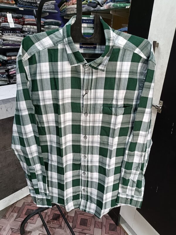COTTON CHECKED SHIRT