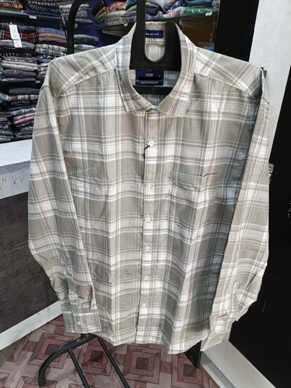 COTTON CHECKED SHIRT