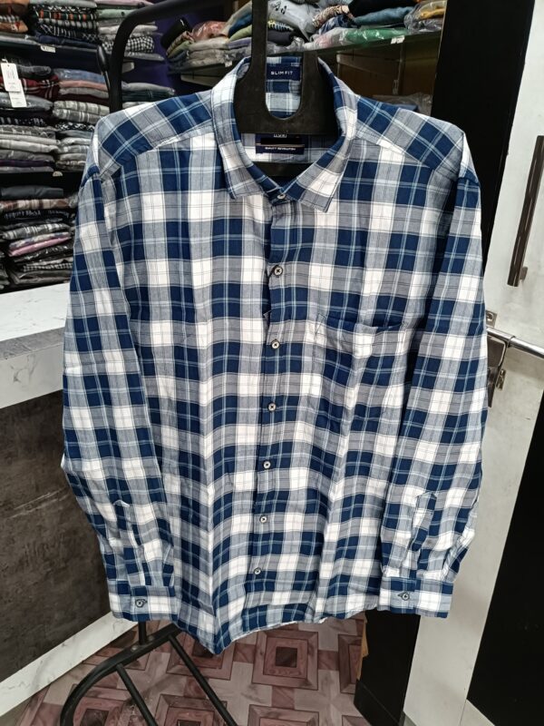 COTTON CHECKED SHIRT