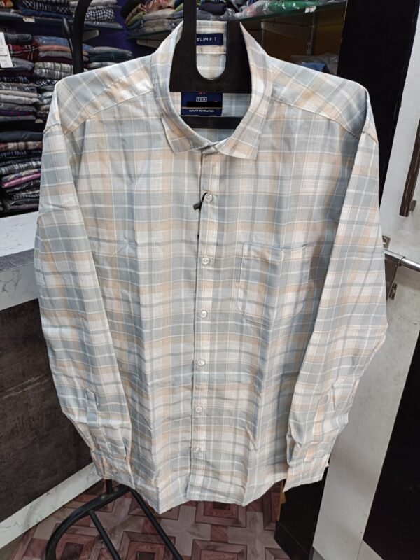 COTTON CHECKED SHIRT