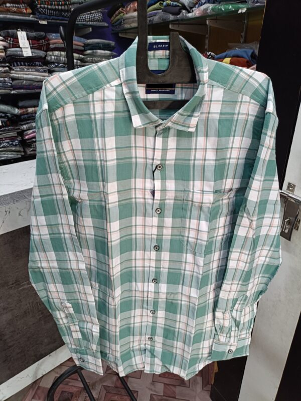 COTTON CHECKED SHIRT