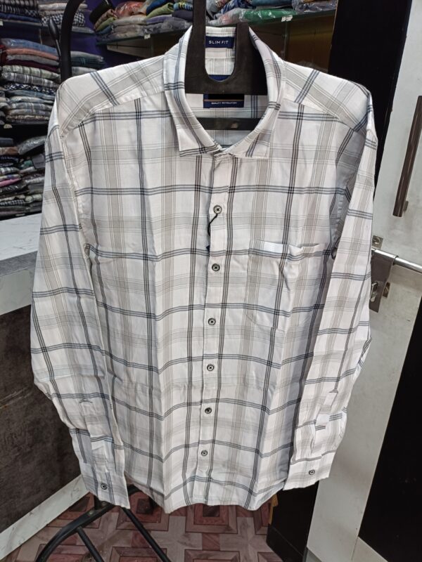 COTTON CHECKED SHIRT
