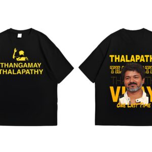 OVERSIZED JANA NAYAGAN T-SHIRT - BLACK